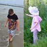 Kinder Sommer Hoodie Badeponcho PINTAR ♥ Gr. 98-164 thumbnail number 3