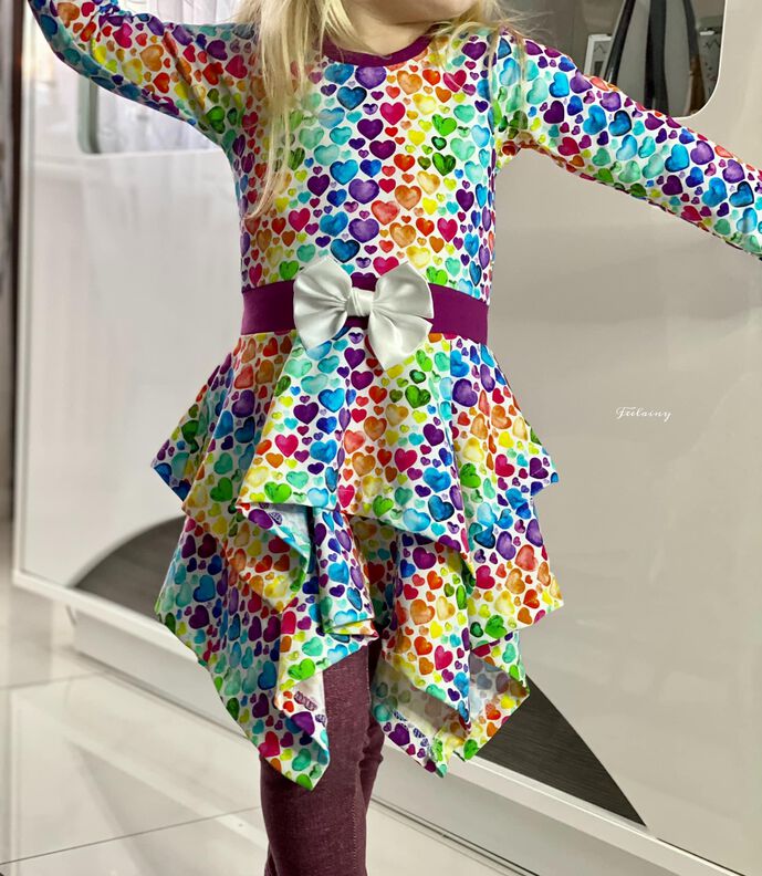 Drehkleid FUNKELZAUBER Gr. 86 - 164 image number 7