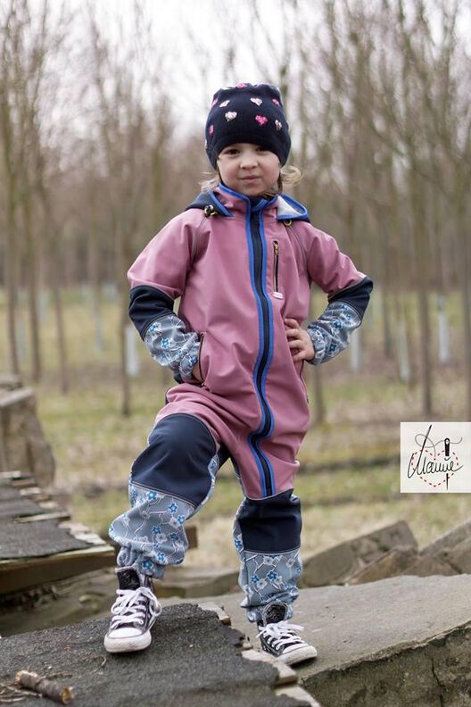 Softshelloverall Kinder-Schnittmuster Gr.68-140-EDVIN #39 image number 5
