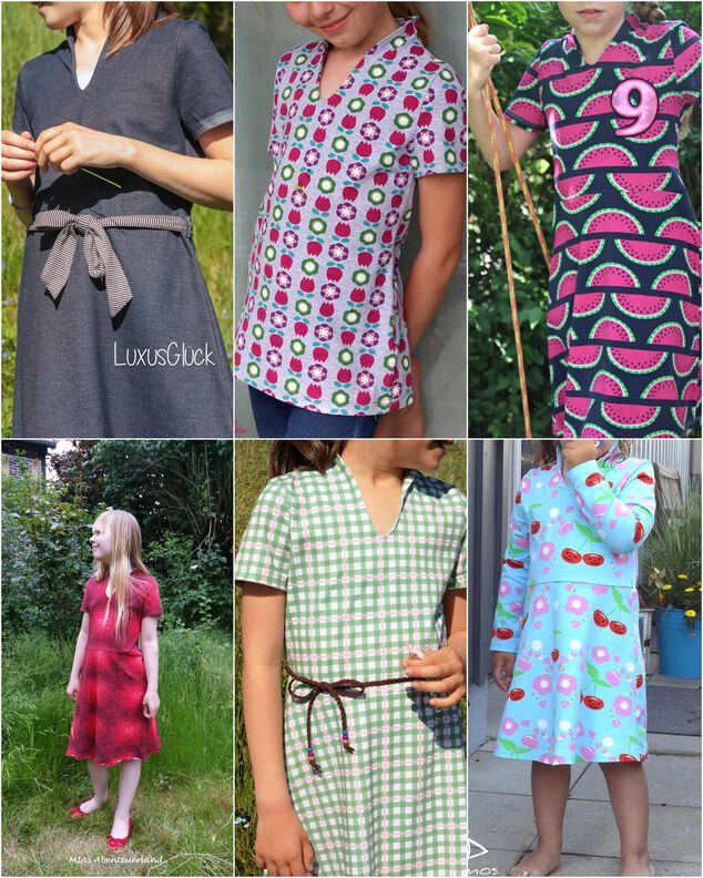 Ebook / Schnittmuster lillesol basics No.69 Kleid Miaflora image number 4