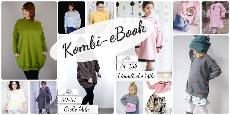Kombi "Mila"  Schnittmuster und Nähanleitung  image number 1