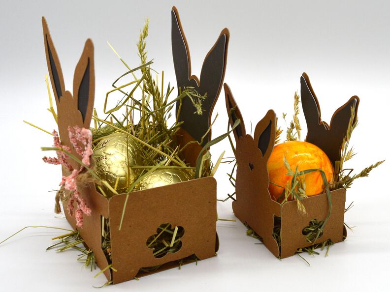 Plotterdatei Osternest Hase  image number 4
