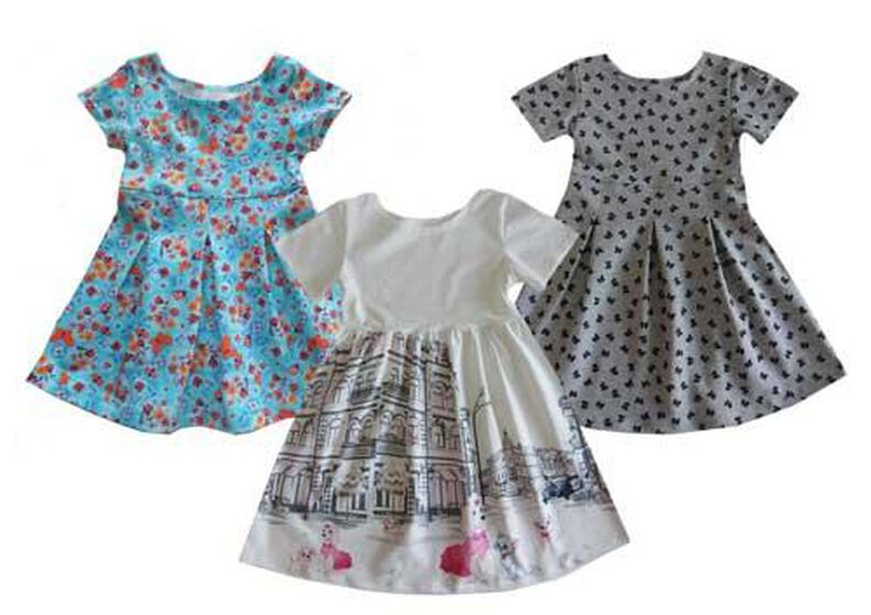 Kleid "Pia", Schnittmuster Gr. 110 - 152 image number 3