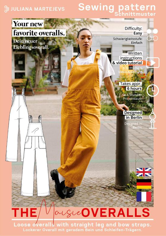 Schnittmuster nach Maß: Latzhose Schnittmuster Jumpsuit image number 7