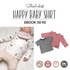 Happy Baby Shirt | Schleiferlwerk | eBook | Größen 50-92