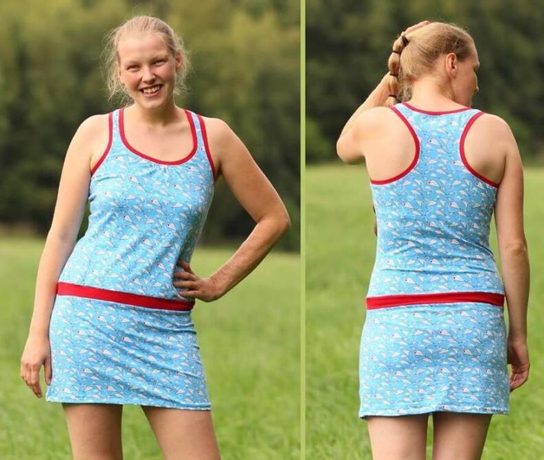 Tank Top Sommer Shirt Racerback MANDIRI ♥ Gr. 34-46 image number 7