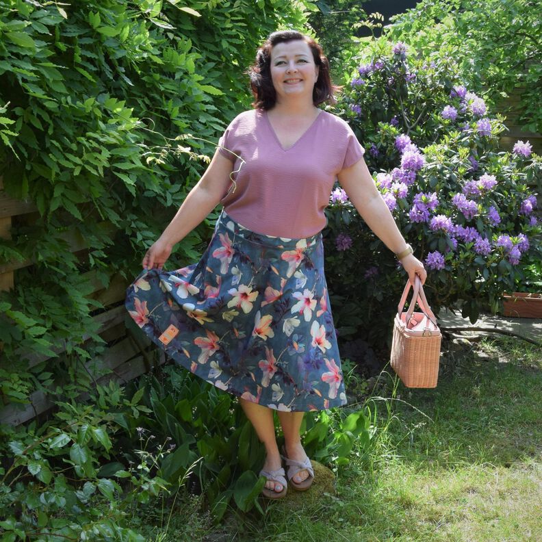 »LaSuvi Skirt« (32–54) – Jerseyrock image number 5