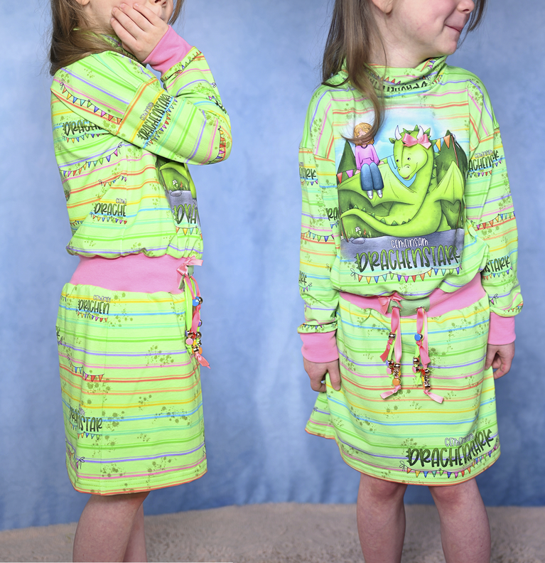 WavyBalloonDress Girls Gr. 74 bis 152 image number 8