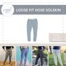  Loose fit Hose Solskin Gr. 32-50 High Waist, A0 thumbnail number 1
