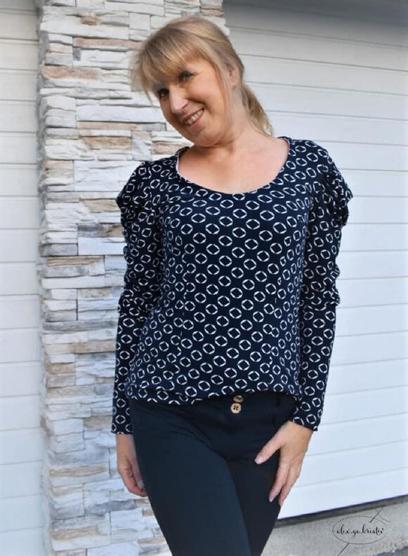 Puffysleeves Body u. Oberteil, Petite 40-58 image number 4