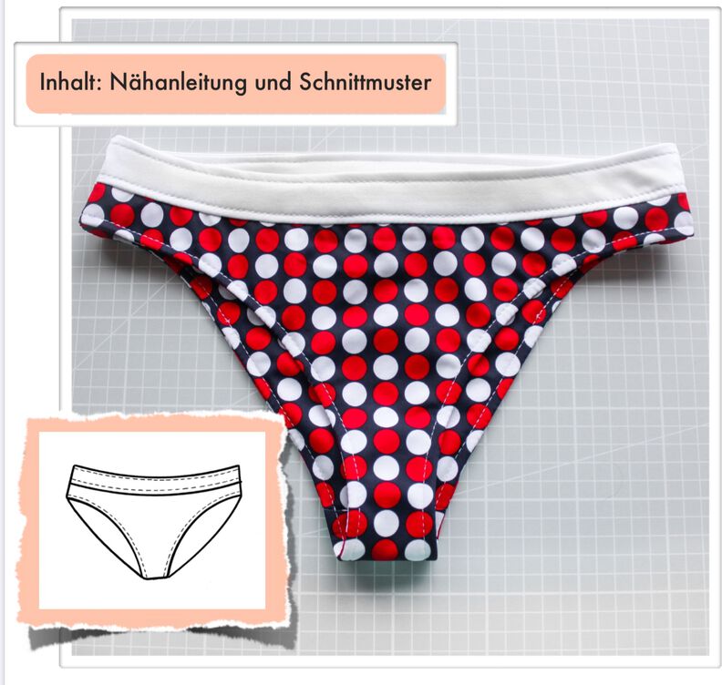 Bikinihose #Lissi Nähanleitung und Schnittmuster  image number 4