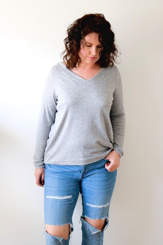 Pullover Damen - Schnittmuster Gr. 32-58  - meine EVE #92 image number 8