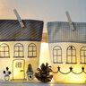 Lichterbeutel 15x22cm Stickdatei Haus Häuser SET ITH  thumbnail number 2