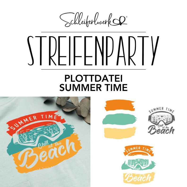 Plotterdatei Summer Time | Schleiferlwerk image number 1