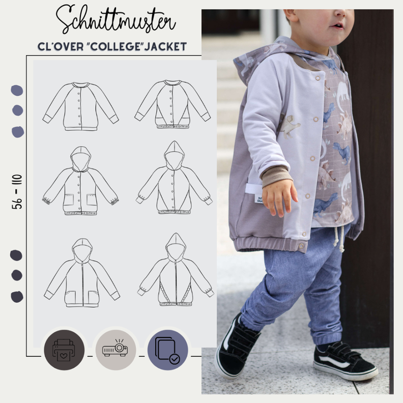 CL*OVER 'college' Jacket (56 bis 110) image number 1