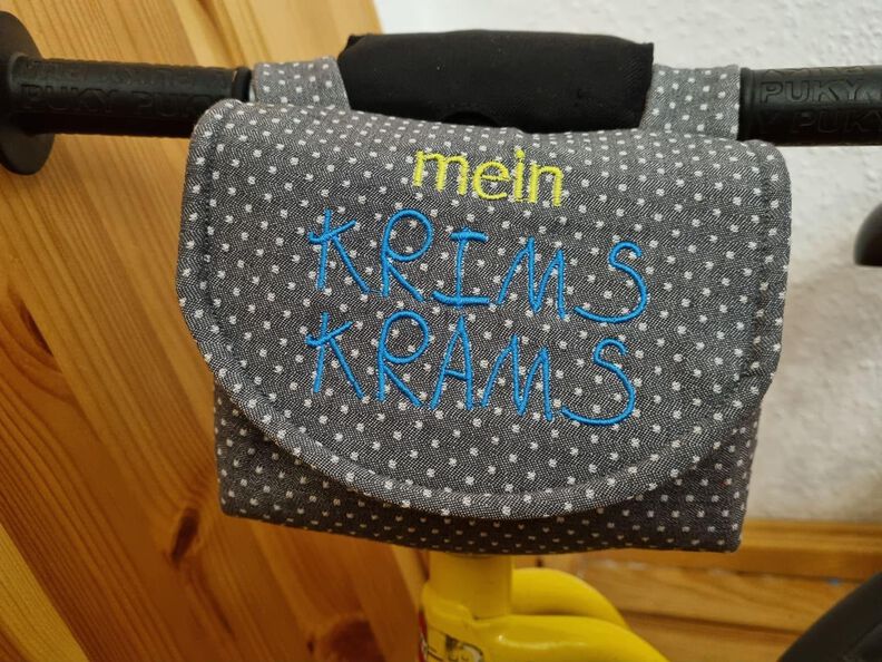 Stickdatei Lenkertasche ITH 15x23cm private Nutzung image number 5