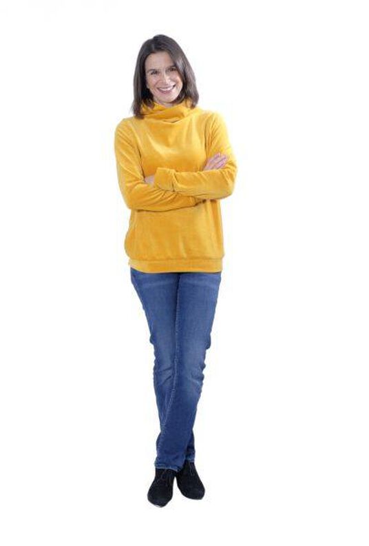 Kapuzensweatshirt "JADE" Nähanleitung und Schnitt Gr. 158–46 image number 2