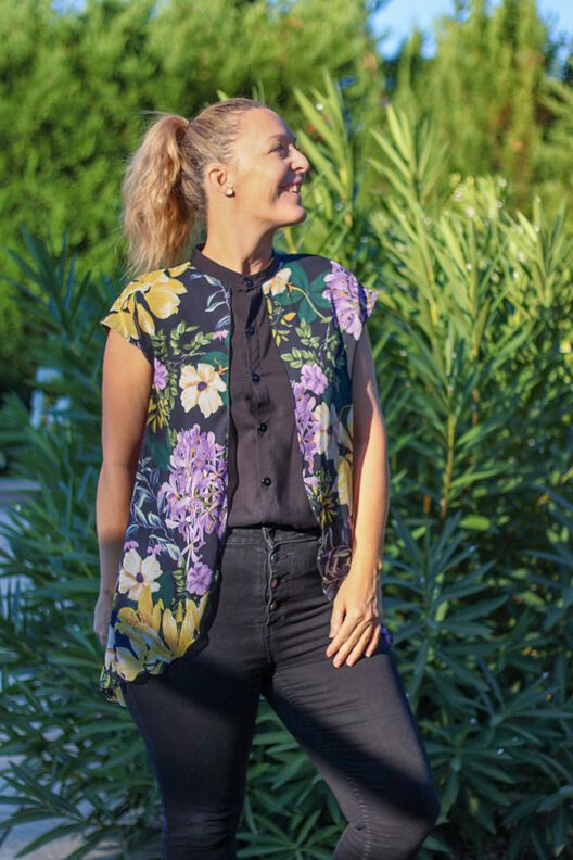 Bluse Eleni Gr.32-54 inkl. Ebenen und Beamerdatei image number 9