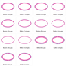 Stickdatei ovale Buttons Rahmen doppeltem Rand in 14 Gr. thumbnail number 6