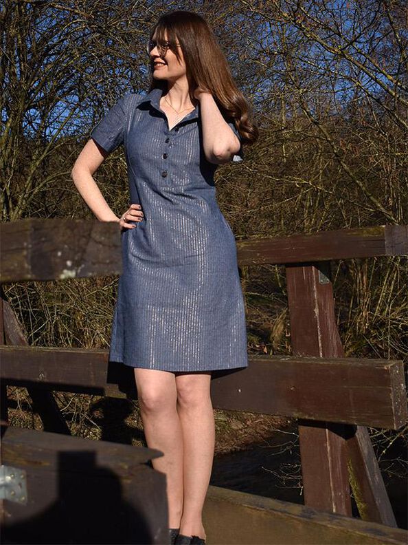 Kleid JANET Gr. 34-54 PDF-A4, A0 image number 10