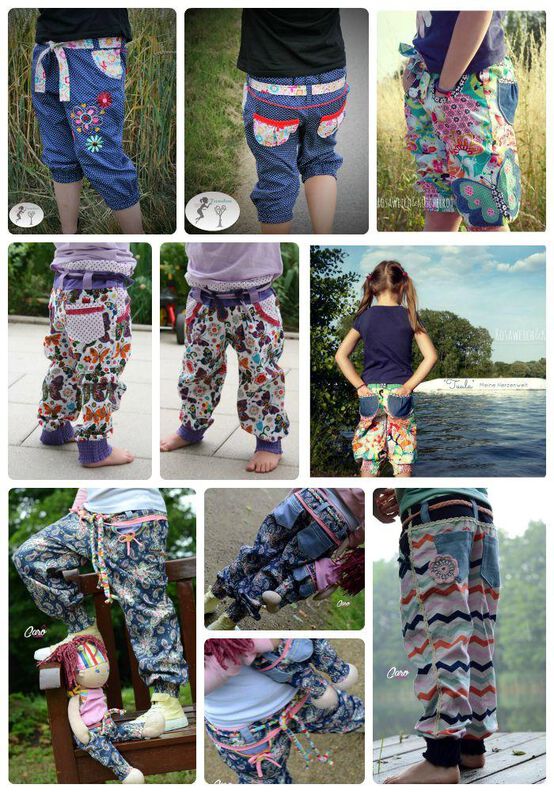 Ballonhose Kinder Schnittmuster Gr. 62-152 - deine TUULA #9 image number 5