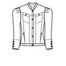 Set Jacke MAELYS mit Faltenärmel A4, A0+BEAMER  thumbnail number 2