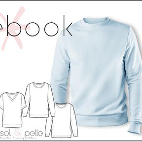 Ebook / Anleitung Männer Longsleeve *mit A0-Datei + Video*