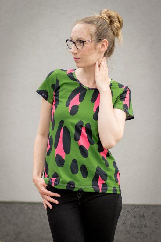 Shirt Damen - Schnittmuster Gr. 32-58 - meine VIVIEN #98 image number 6