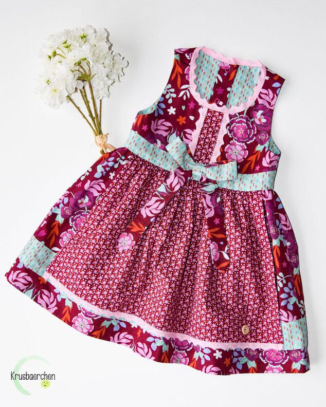 Kleid, Dirndlkleid "Judith", Schnittmuster Gr. 62-104 image number 9