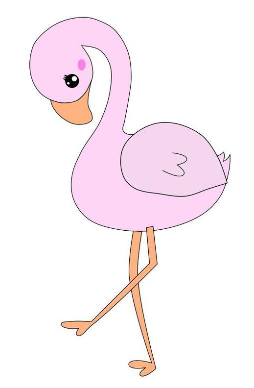 Applikationsvorlage Flora Flamingo image number 4