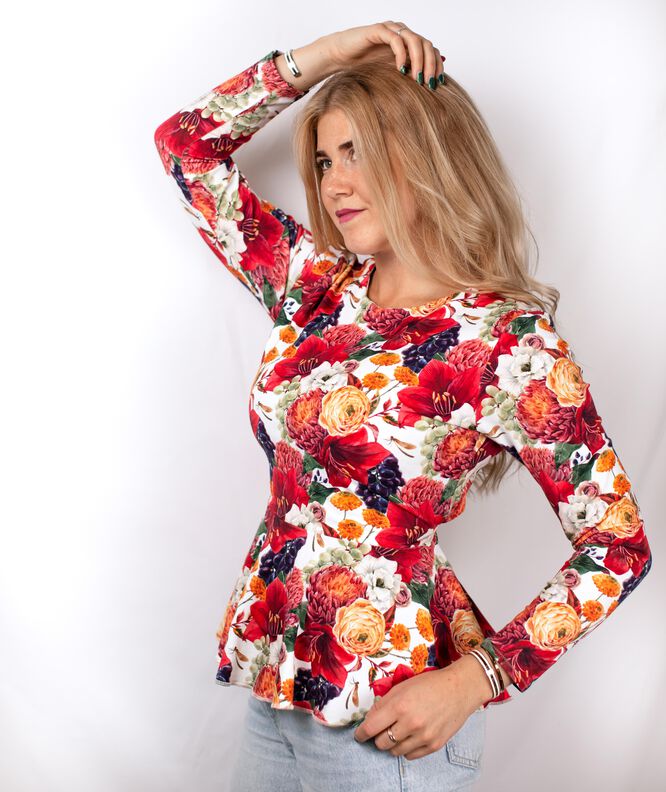 Kleid/ Shirt #Kylie Nähanleitung und Schnittmuster (XS-XL) image number 6