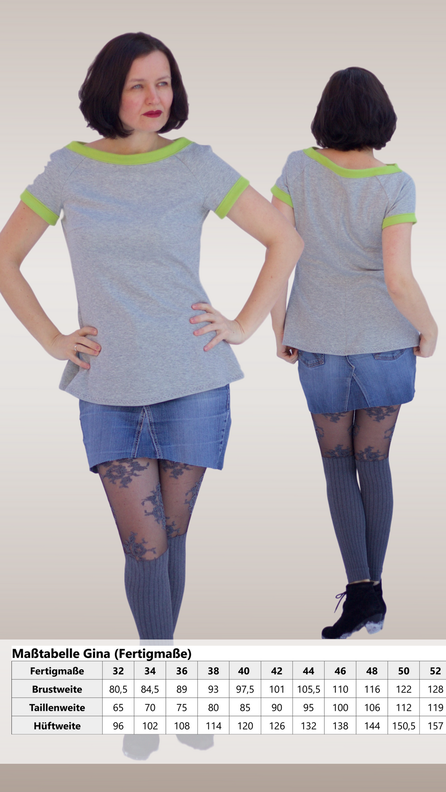 Gina - Shirt/Kleid 32-52 image number 4