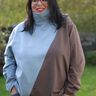 Rollkragen Kleid, Pulli mit Teilung MARICA  (32-60) Schnitt thumbnail number 4