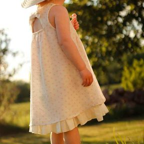 Gänseblümchen: Webwarekleid für Mädchen Gr. 74 – 146