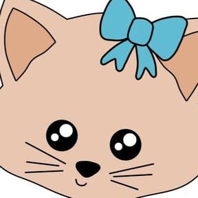 Katze Mimi Applikationsvorlage PDF