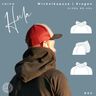 Wickelkapuze Herren Schnittmuster Gr. XS-4XL -seine HULA #89 thumbnail number 4
