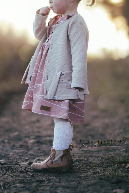 Girly Cardigan Gr. 86 - 164 inkl. BEAMER DATEI image number 2