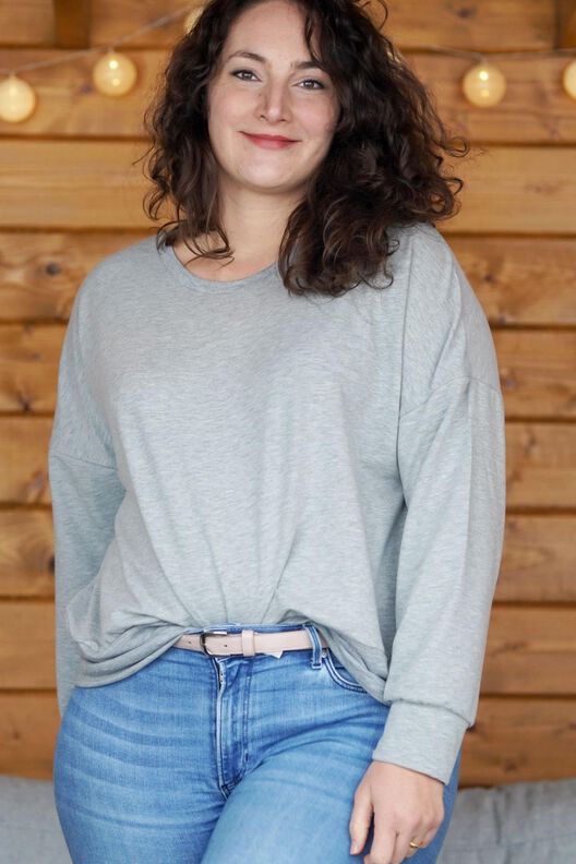 Macadamia Oversize Sweater + Hoodie für Damen Gr. 32-60 image number 10