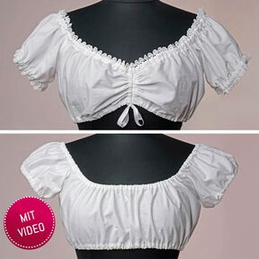 Dirndlbluse Susal - Schnittmuster