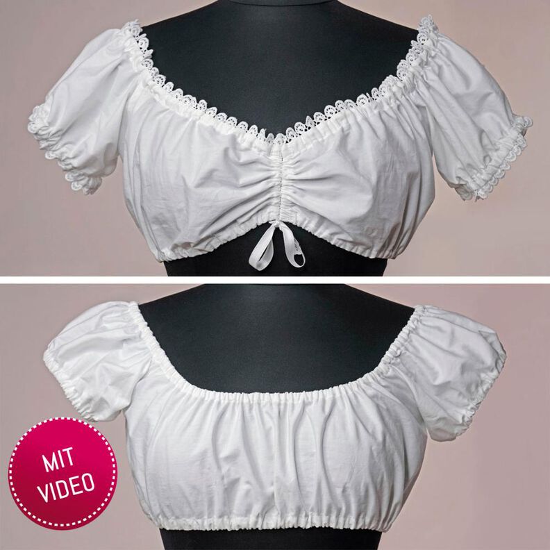 Dirndlbluse Susal - Schnittmuster image number 1