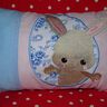 Hase cute Häschen im Ei inkl. Kissen ITH Stickdatei Ostern thumbnail number 7