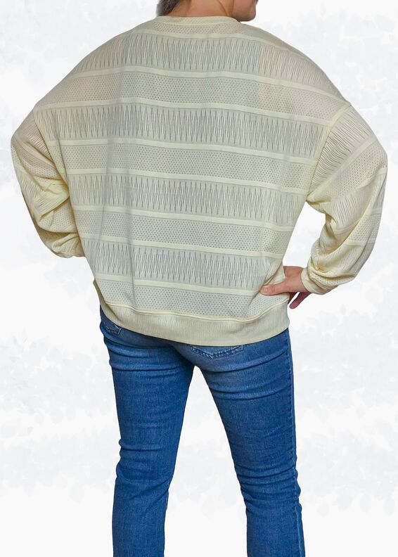Mara Oversize-Sweater & Hoodie + Fledermausärmel, Gr. 34–50 image number 6