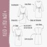 KLEID "FRU INSA" - N&auml;hanleitung und Schnittmuster thumbnail number 2