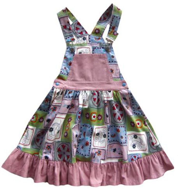 Latzkleid "LYDIA" - Schnittmuster Gr 62-104 image number 4