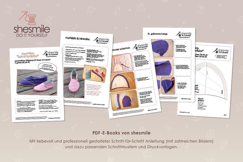 Espadrilles "Sommerliebe" (Nähanleitung & Schnittmuster) image number 3