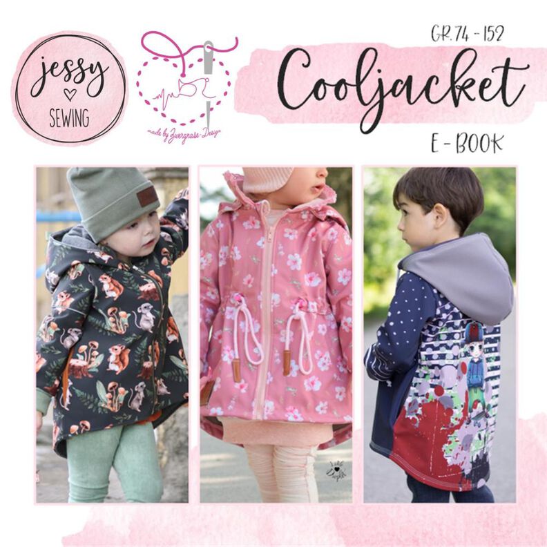 *cooljacket* Jessy Sewing Jacke, Softshelljacke, Walkjacke image number 1