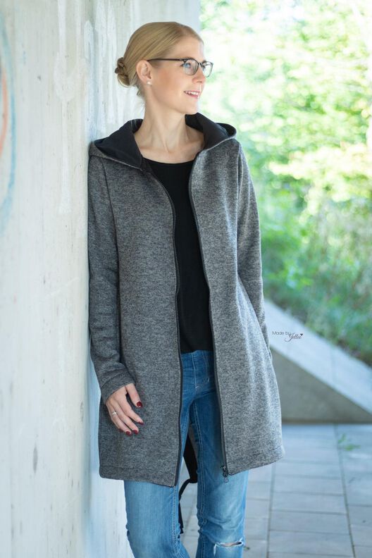 Sweatjacke Damen - Schnittmuster Gr. 32-58 -meine CLAIRE #99 image number 5