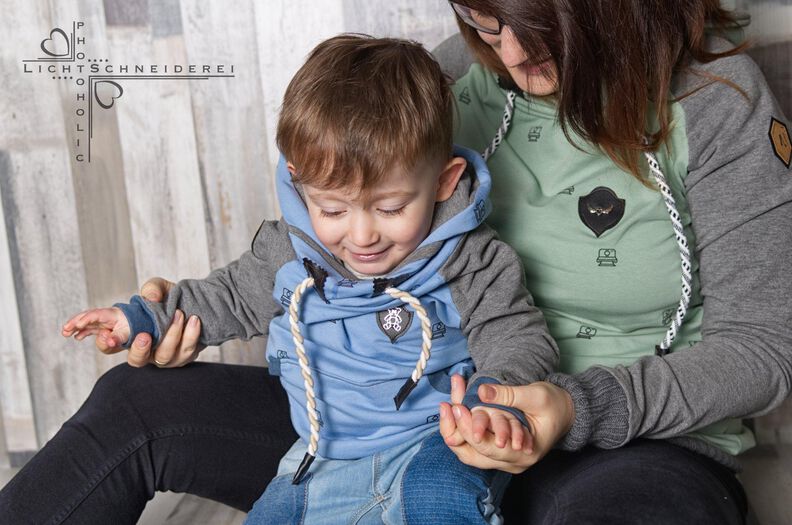 Kombi-EBook Hoody "Doppel Moppel" Kids & Ladies image number 2