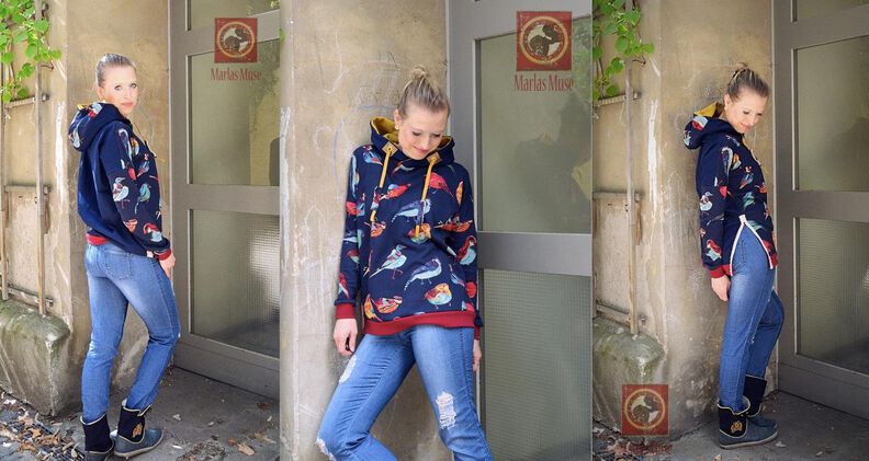 Ebook Hoodie SURITA Gr. XS-XXL image number 8