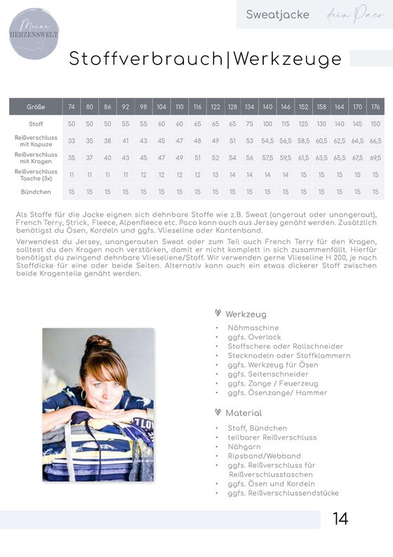 Hoodie Kinder & Damen & Herren - Paco image number 4
